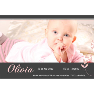 Faire-part Magnet Olivia