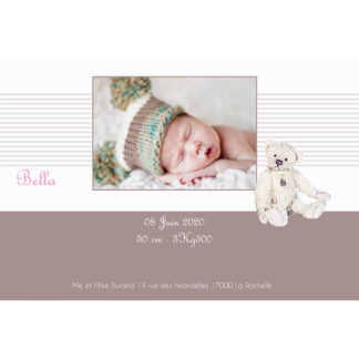 Faire-part magnet Bella