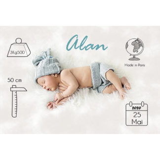 Faire-part magnet Alan
