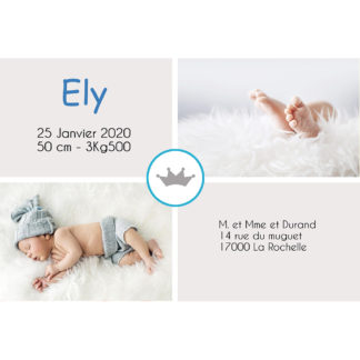 Faire-part magnet Ely