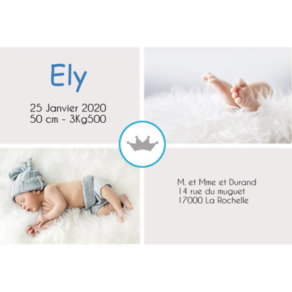 Faire-part magnet Ely