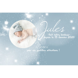 Faire-part magnet Jules
