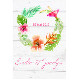Save the date Emilie et Jocelyn