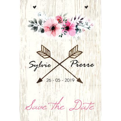 Save the Date Sylvie et Pierre