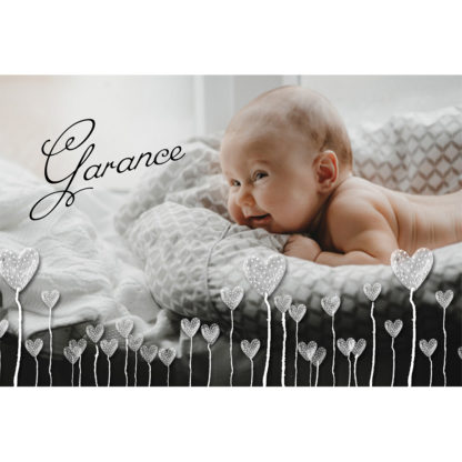 Faire-part magnet Garance