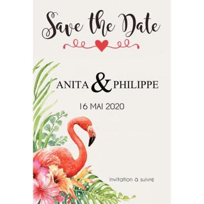 Save the date Anita et Philippe