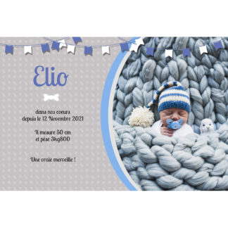 Faire-part magnet Elio