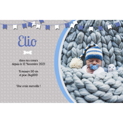 Faire-part magnet Elio